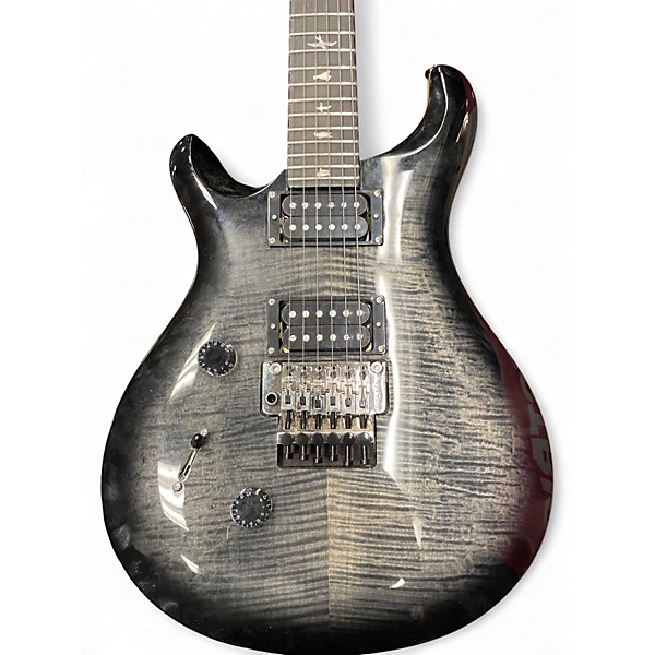 Used PRS SE Custom 24 Charcoal Burst Solid Body Electric Guitar