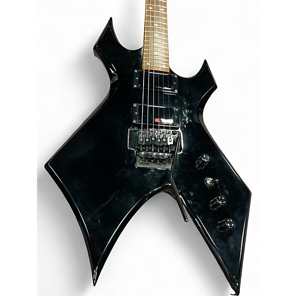Used B.C. Rich NJ Series Warlock Black Solid Body Electric Guitar