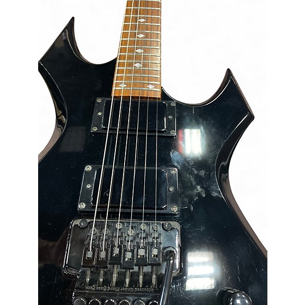 Used B.C. Rich NJ Series Warlock Black Solid Body Electric Guitar