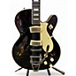 Used Silvertone 1446 REISSUE BLACK Hollow Body Electric Guitar