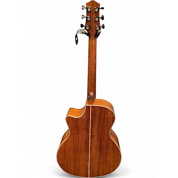 Used Hsienmo GA Cutaway Natural Acoustic Electric Guitar