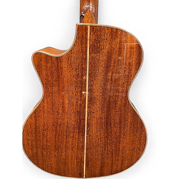Used Hsienmo GA Cutaway Natural Acoustic Electric Guitar