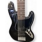 Used Squier Affinity Jazz Bass 6 String Charcoal Electric Bass Guitar