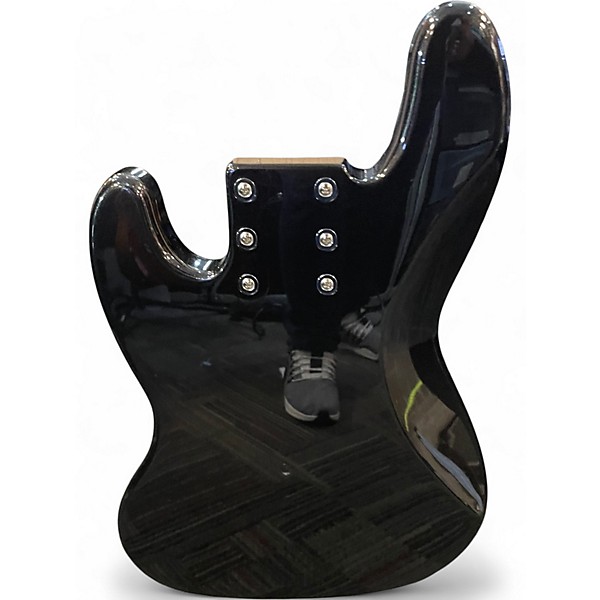 Used Squier Affinity Jazz Bass 6 String Charcoal Electric Bass Guitar