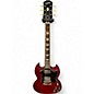 Used Epiphone SG Cherry Solid Body Electric Guitar thumbnail