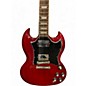 Used Epiphone SG Cherry Solid Body Electric Guitar