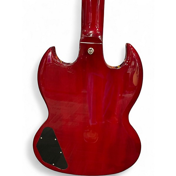 Used Epiphone SG Cherry Solid Body Electric Guitar