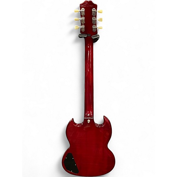 Used Epiphone SG Cherry Solid Body Electric Guitar