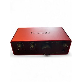 Used Focusrite Scarlett solo Gen 4 Audio Interface
