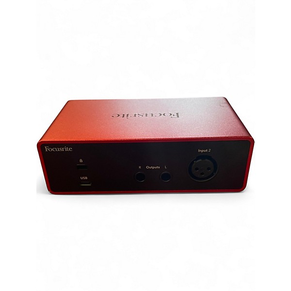 Used Focusrite Scarlett solo Gen 4 Audio Interface