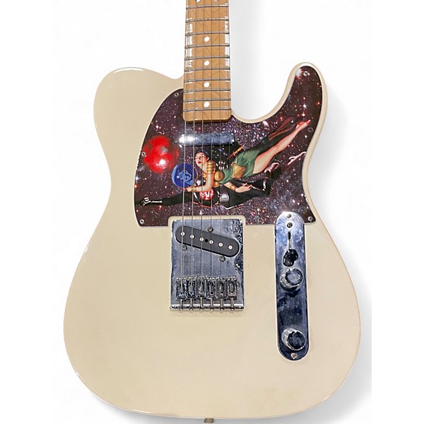 Used Fender Standard Telecaster Arctic White Solid Body Electric Guitar
