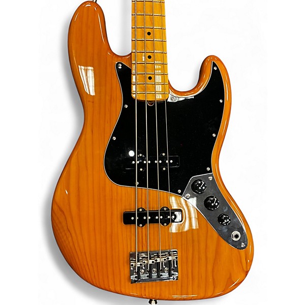 Used Fender American Professional II Jazz Bass ROASTED PINE Electric Bass Guitar