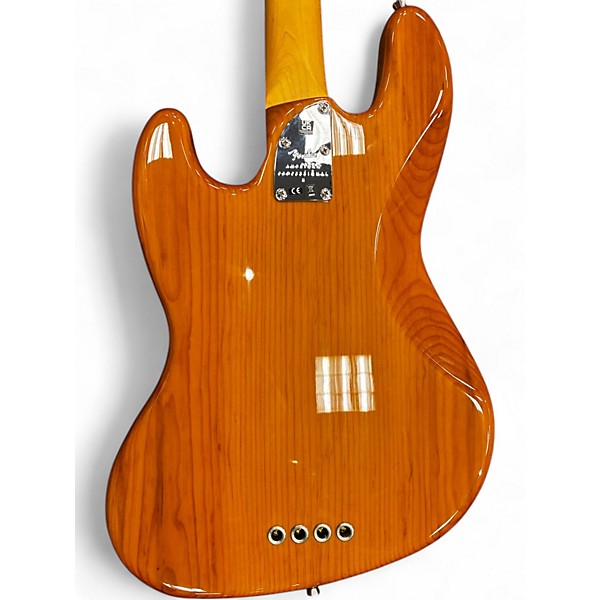 Used Fender American Professional II Jazz Bass ROASTED PINE Electric Bass Guitar