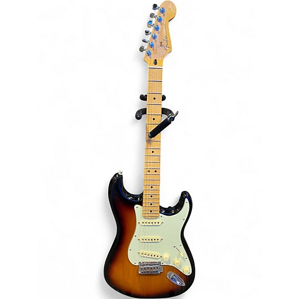 Used Fender Player Plus Stratocaster 3 Color Sunburst Solid Body Electric Guitar