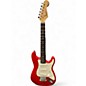 Used Squier Mini Affinity Stratocaster Red Electric Guitar thumbnail