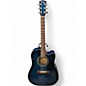 Used Fender DG22CE BLUE Acoustic Electric Guitar thumbnail