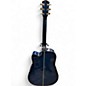 Used Fender DG22CE BLUE Acoustic Electric Guitar