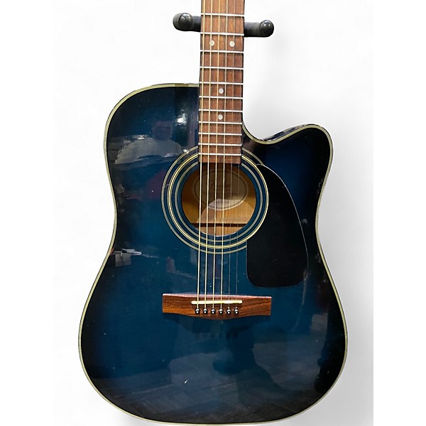 Used Fender DG22CE BLUE Acoustic Electric Guitar