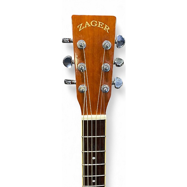 Used Zager ZAD50 Natural Acoustic Guitar
