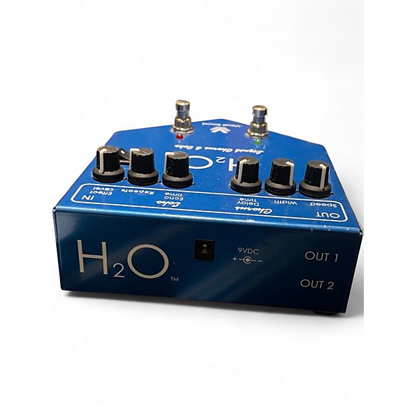 Used Visual Sound H2O Liquid Chorus Echo Effect Processor