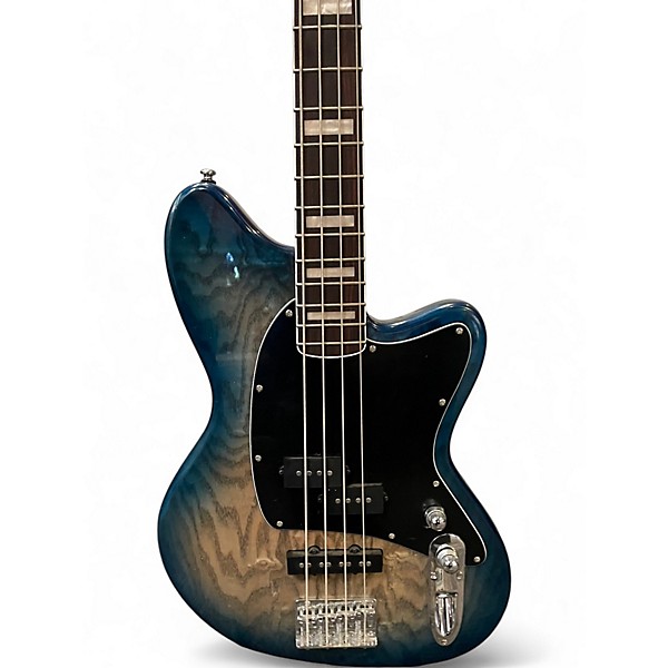 Used Ibanez TMB400TA Cosmic Blue Starburst Electric Bass Guitar