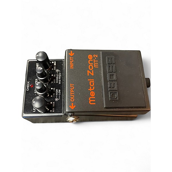 Used BOSS MT2 Metal Zone Distortion Effect Pedal
