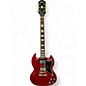 Used Epiphone 1961 LES PAUL SG Wine Red Solid Body Electric Guitar thumbnail