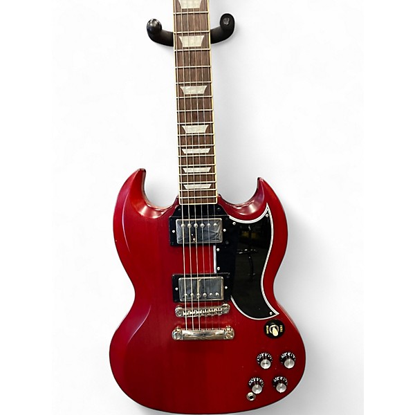 Used Epiphone 1961 LES PAUL SG Wine Red Solid Body Electric Guitar
