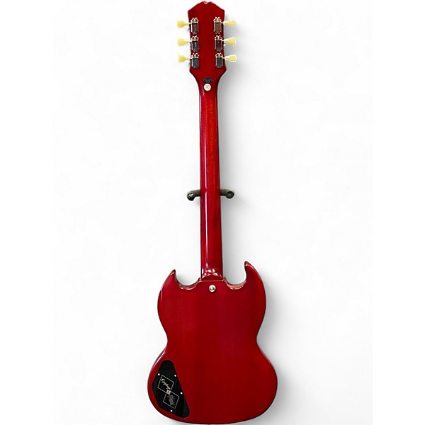 Used Epiphone 1961 LES PAUL SG Wine Red Solid Body Electric Guitar