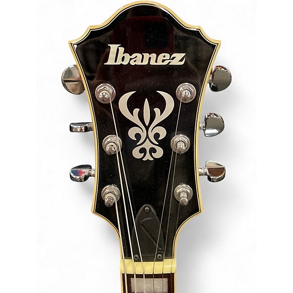 Used Ibanez AF75 Vintage Sunburst Hollow Body Electric Guitar