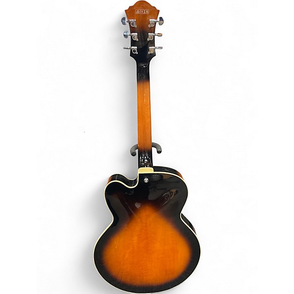 Used Ibanez AF75 Vintage Sunburst Hollow Body Electric Guitar