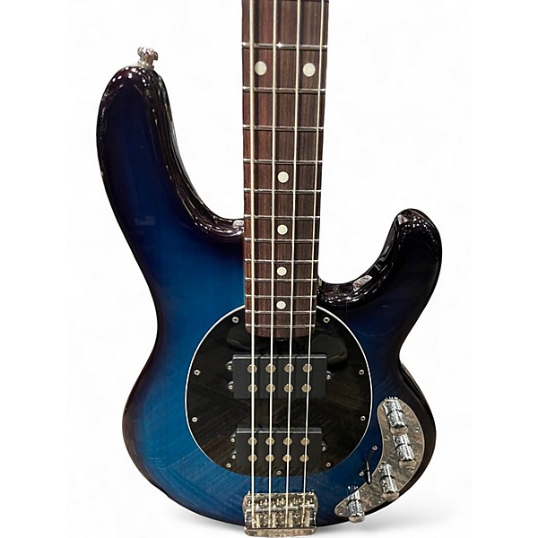 Used Ernie Ball Music Man STINGRAY 4 SPECIAL HH PACIFIC BLUE BURST Electric Bass Guitar