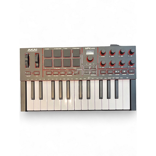 Used Akai Professional MPK Mini IV 25-Key MIDI Keyboard MIDI Controller