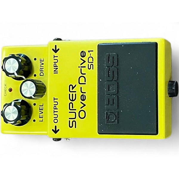 Used BOSS SD1 Super Overdrive Effect Pedal