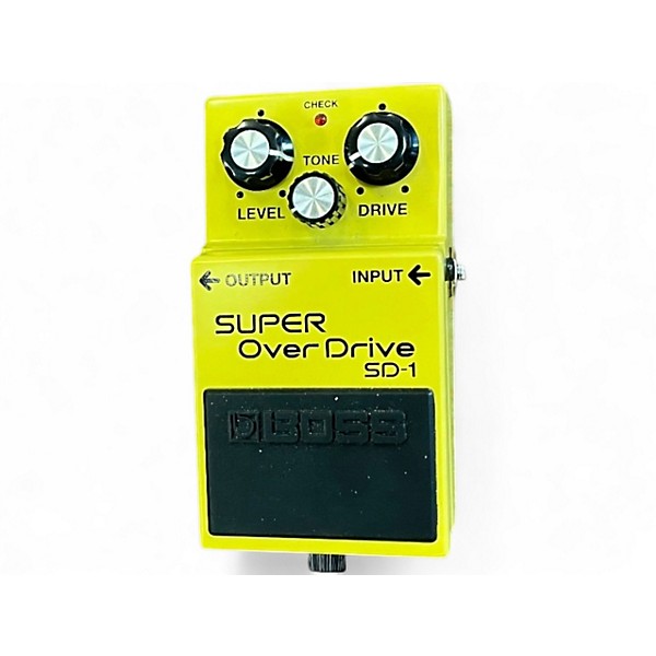 Used BOSS SD1 Super Overdrive Effect Pedal