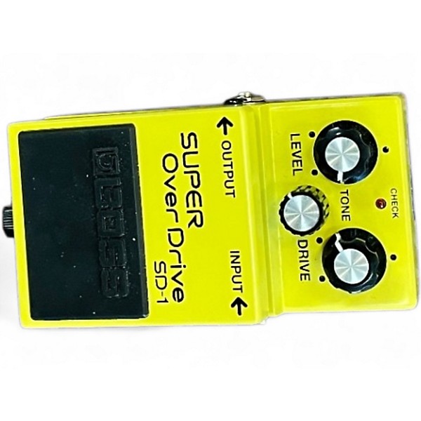Used BOSS SD1 Super Overdrive Effect Pedal