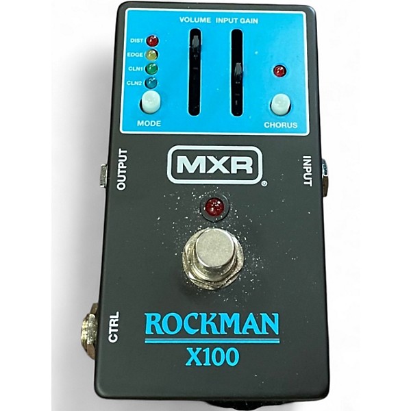 Used MXR ROCKMAN X100 Effect Pedal