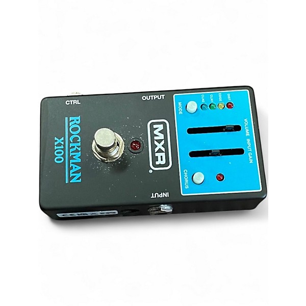Used MXR ROCKMAN X100 Effect Pedal