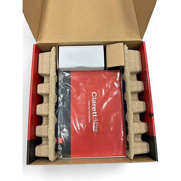 Used Focusrite Clarett 4Pre Audio Interface