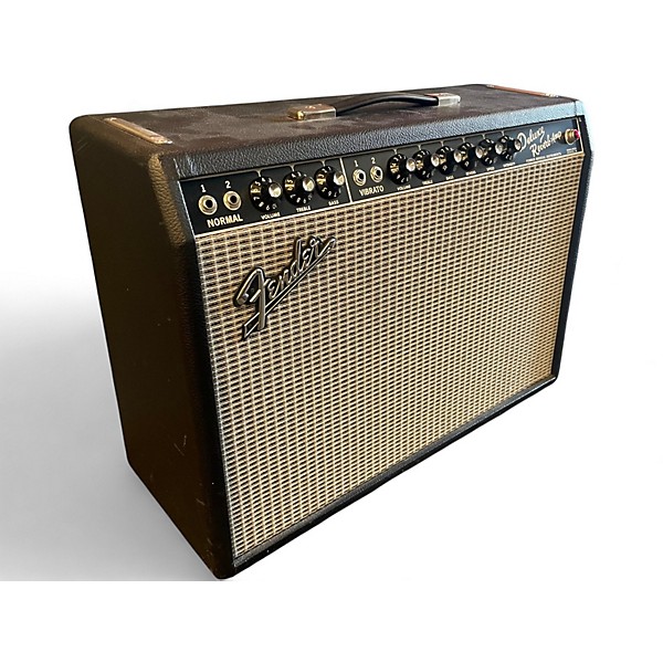 Used Fender 1965 Reissue Deluxe Reverb 22W Tube Guitar Combo Amp