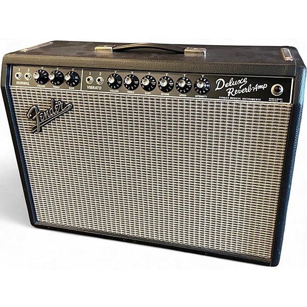 Used Fender 1965 Reissue Deluxe Reverb 22W Tube Guitar Combo Amp