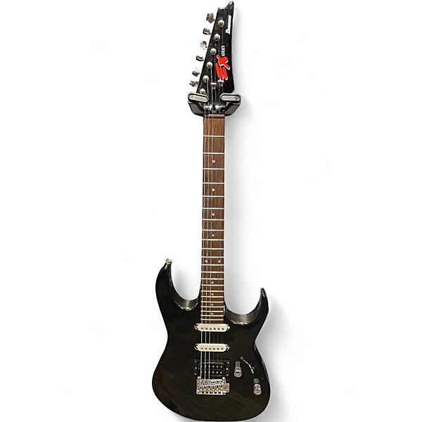 Used Ibanez EX140 Black Solid Body Electric Guitar
