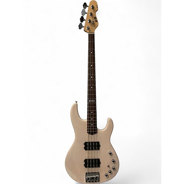 Used ESP E-II AP-4 Trans White Electric Bass Guitar