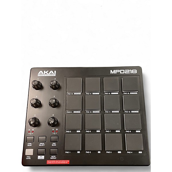 Used Akai Professional MPD218 MIDI Controller