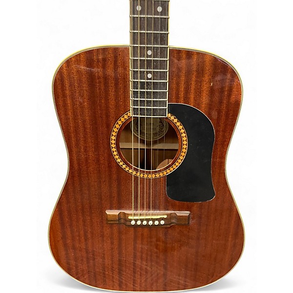 Used Washburn D100M Natural Acoustic Guitar