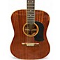Used Washburn D100M Natural Acoustic Guitar
