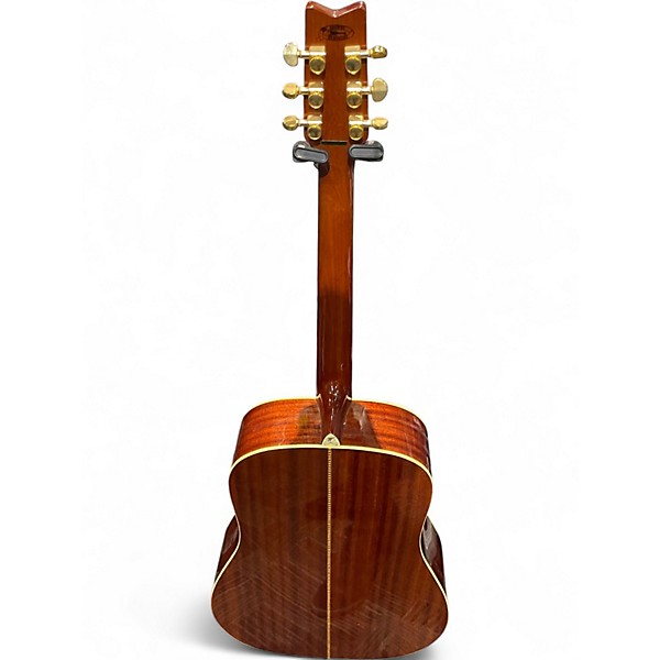 Used Washburn D100M Natural Acoustic Guitar