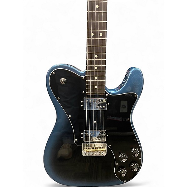 Used Fender American Professional II Telecaster Midnight Blue Solid Body Electric Guitar