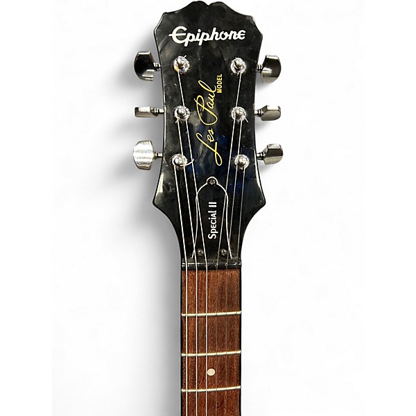 Used Epiphone Les Paul Special II BLACK Solid Body Electric Guitar