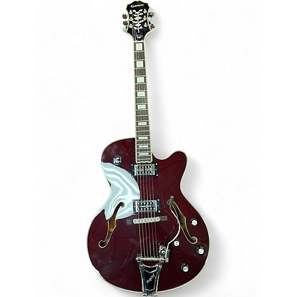 Used Epiphone Swingster Wine Red Hollow Body Electric Guitar